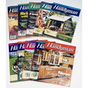 THE FAMILY HANDYMAN Magazine LOT 10 Issues 1997 Full Year DIY Home Improvement